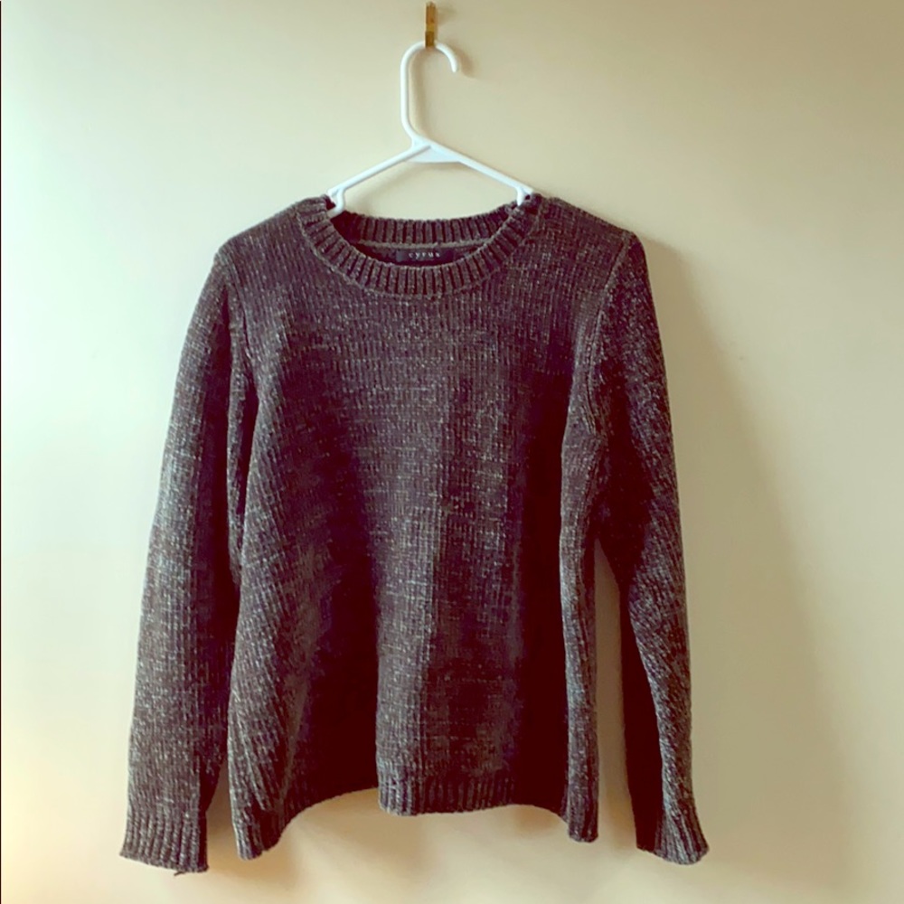 Dark green sweater
